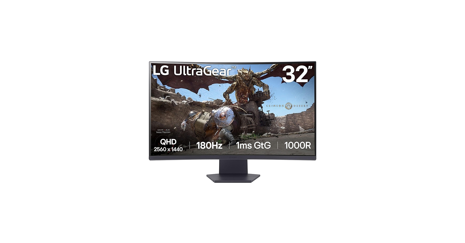Amazon.com: LG 32GS60QC-B Ultragear 32-inch Curved Gaming Monitor