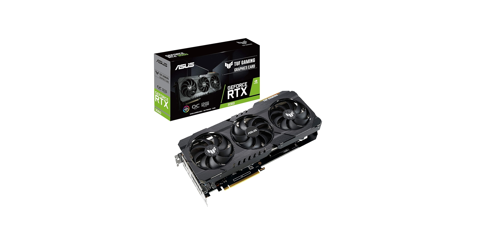 Amazon.com: ASUS TUF Gaming NVIDIA GeForce RTX 3060 OC Edition