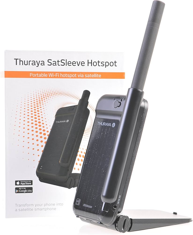 Amazon | Thuraya（スラーヤ）SatSleeve Wi-Fiホットスポット [ iPhone