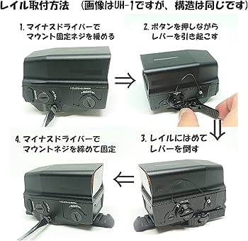 Amazon.co.jp: [AERITH BLACK] UH-1 Gen2 タイプ レプリカ ドット