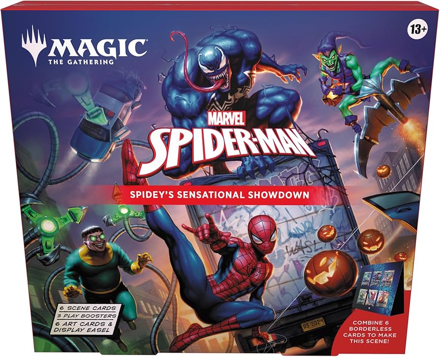 Amazon.com: Magic: The Gathering | Marvel's Spider-Man - Scene Box
