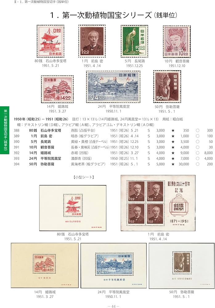 Amazon.co.jp: 動植物国宝切手カタログ : 山崎 好是: 本