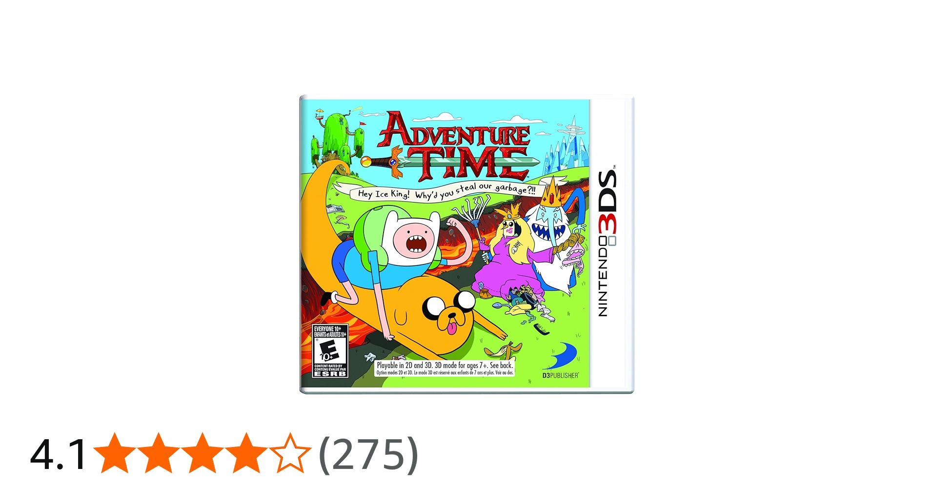 Amazon | 北米版 Adventure Time: Hey Ice King | ニンテンドー3DS