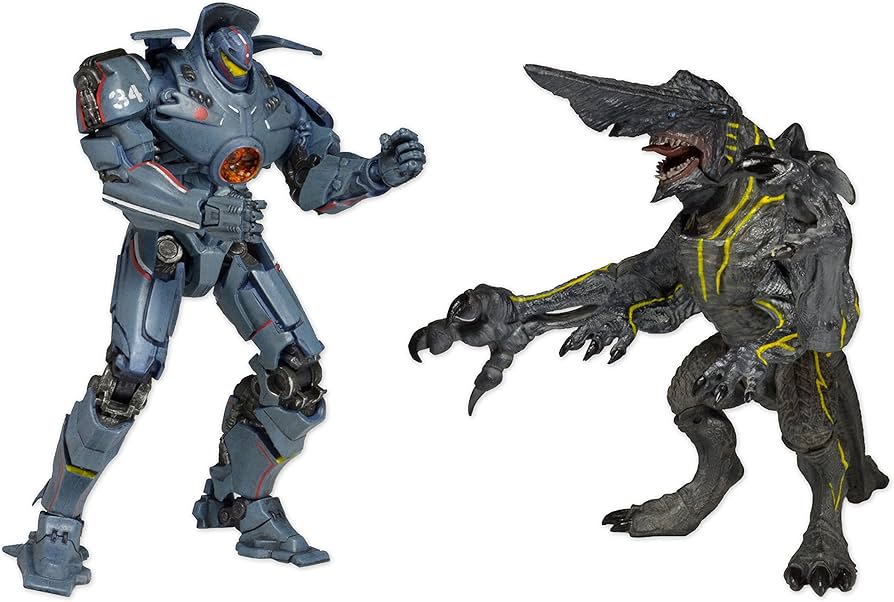 Amazon.com: Pacific Rim Gipsy Danger and Knifehead 7-Inch Action