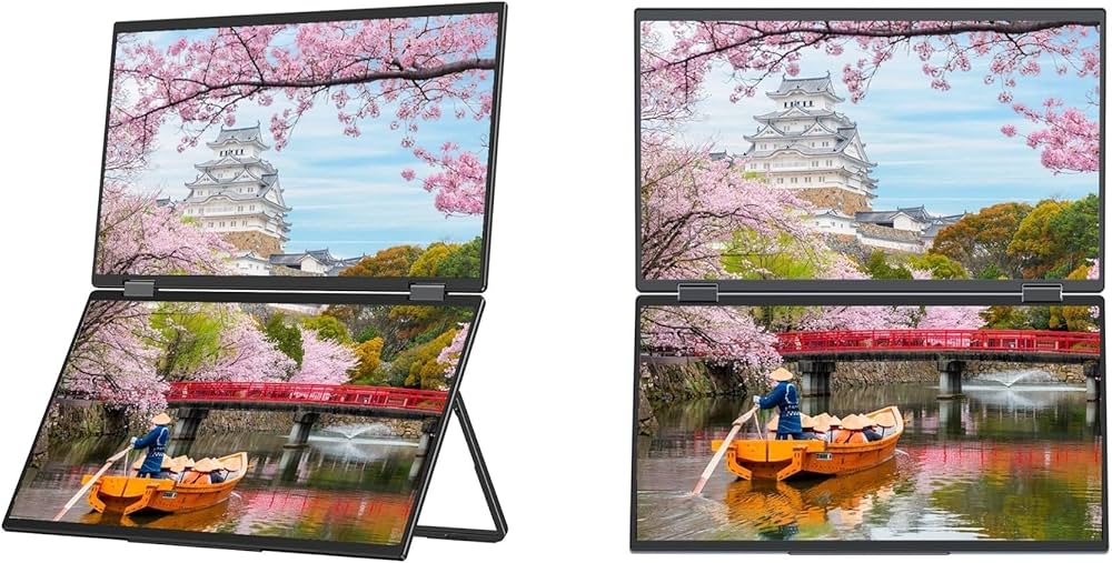 Amazon.co.jp: JAPANNEXT 15.6インチ IPSパネルx2搭載 フルHD