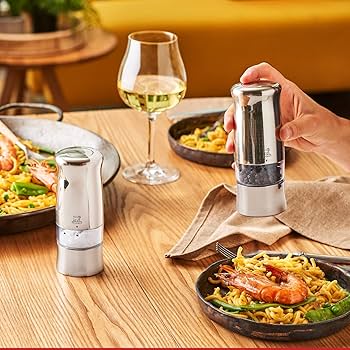 Amazon.co.jp: プジョー PEUGEOT ミル 電動 ソルト&ペッパー 2本セット