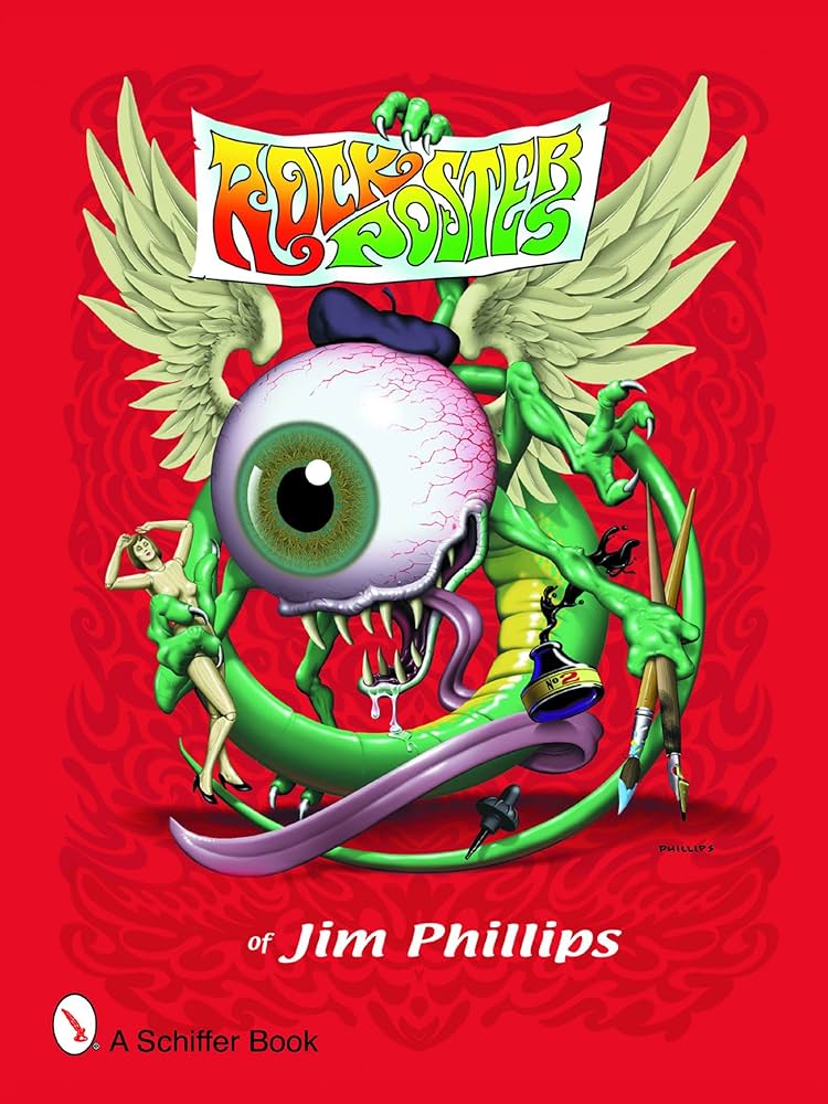 Rock Posters of Jim Phillips: Phillips, Jim: 9780764325311: Amazon