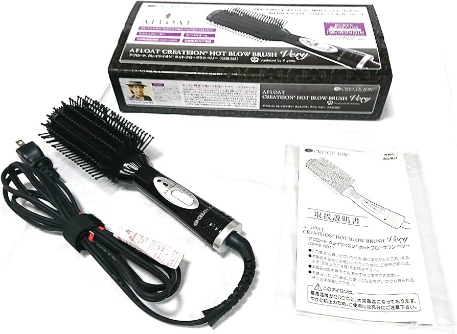 Amazon | アフロート クレイツイオン ホットブローブラシ ベリー CIHB