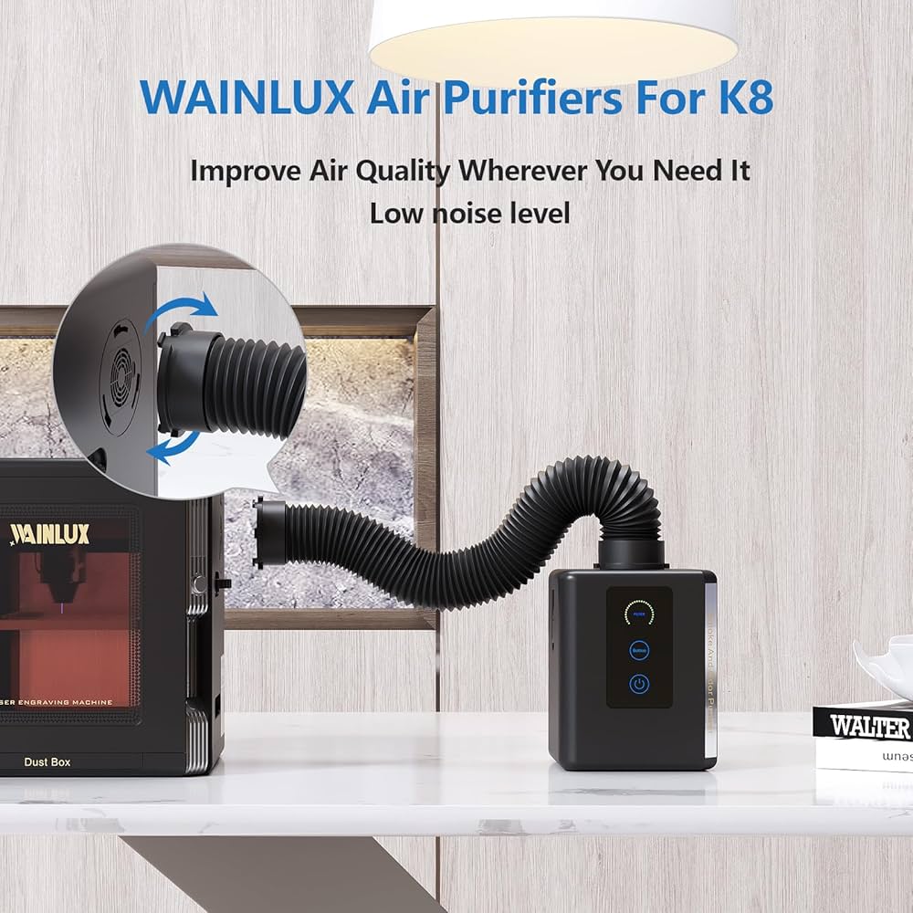 レーザープリンターWAINLUX K8 10w本体➕フィルター Amazon.co.jp