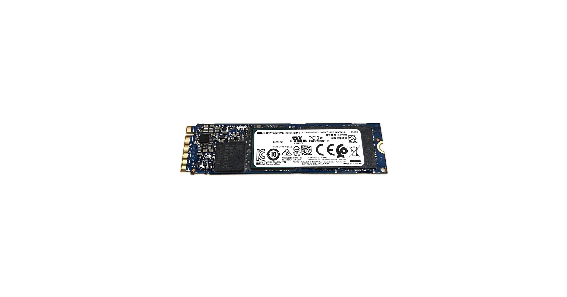 Amazon.com: KIOXIA 256GB SSD XG6 M.2 2280 PCIe Gen3 x4 SED