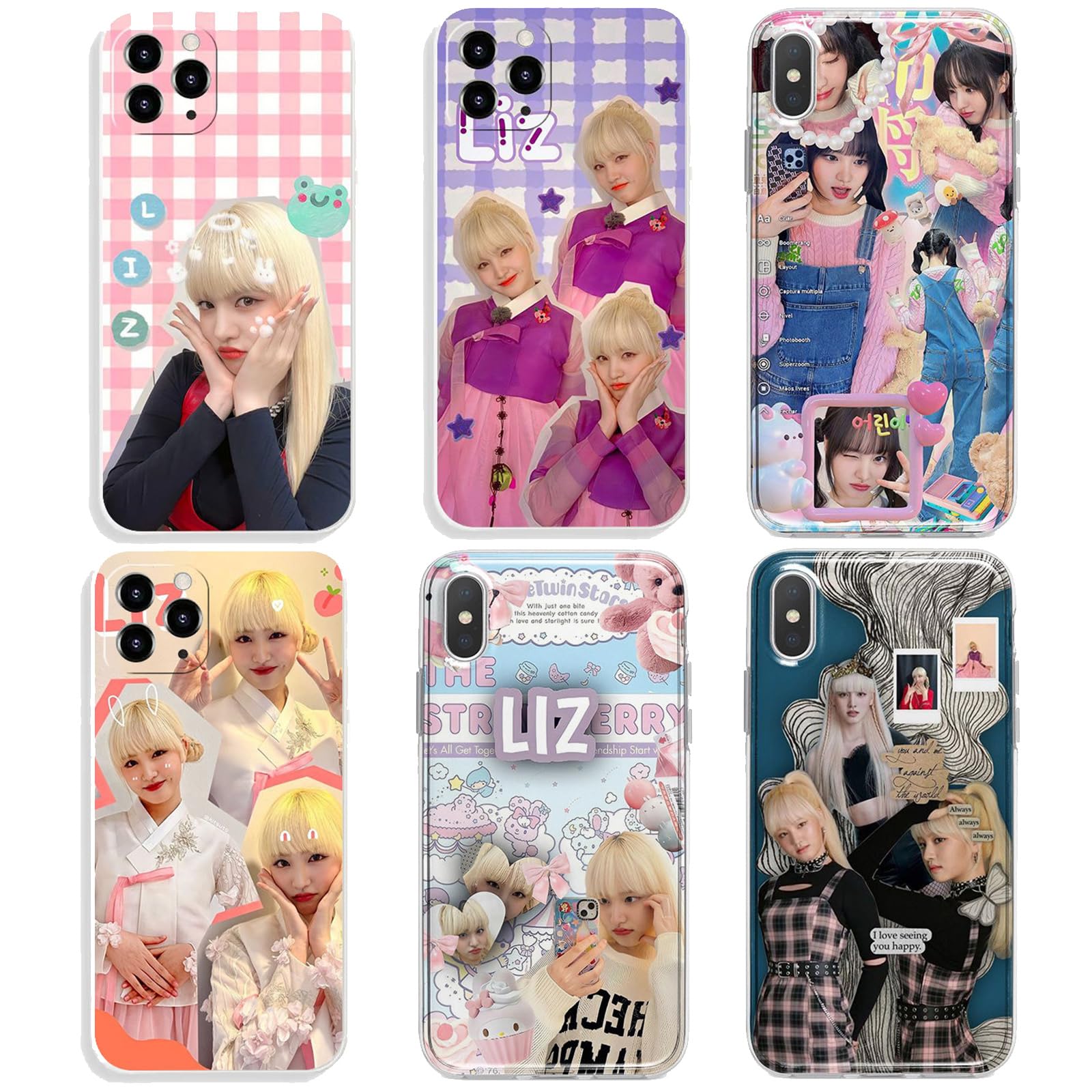 Amazon.co.jp: ZYNE ive 周辺 グッズ LIZ リズ アイブ either way 携帯