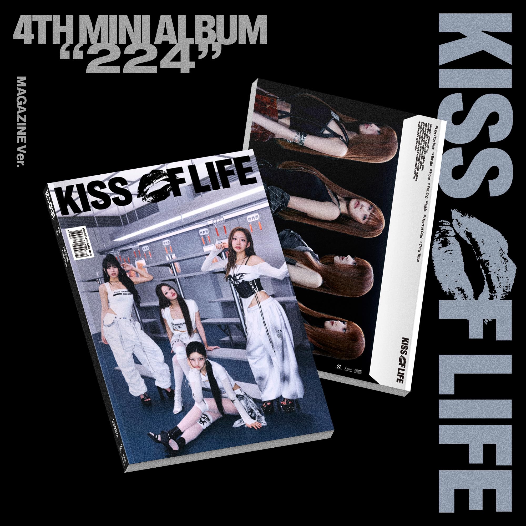 Amazon.co.jp: KISS OF LIFE 4th Mini Album [224] (Magazine Ver