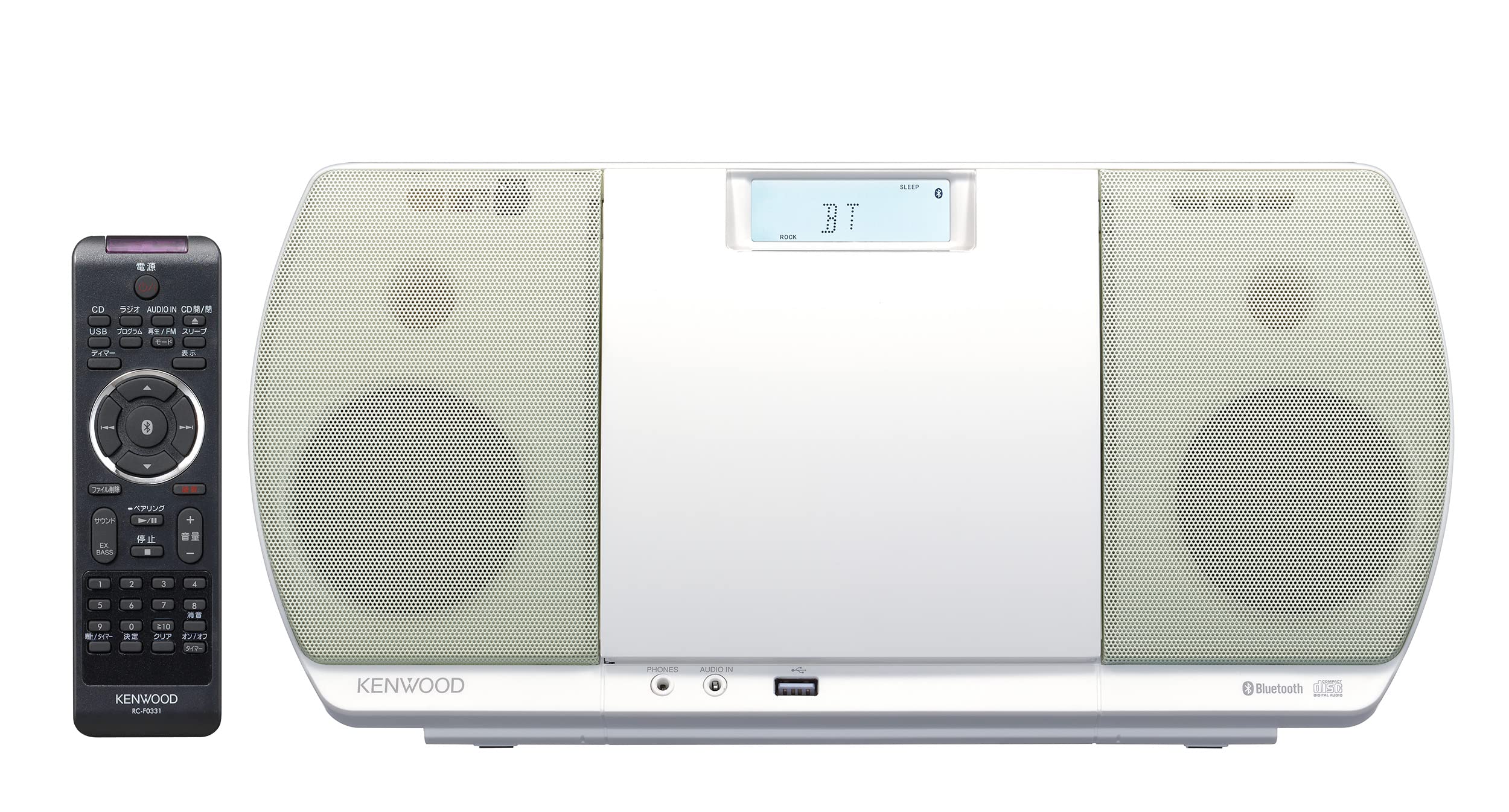 Amazon.co.jp: ケンウッド コンポ Bluetooth対応 CR-D3-W [ホワイト