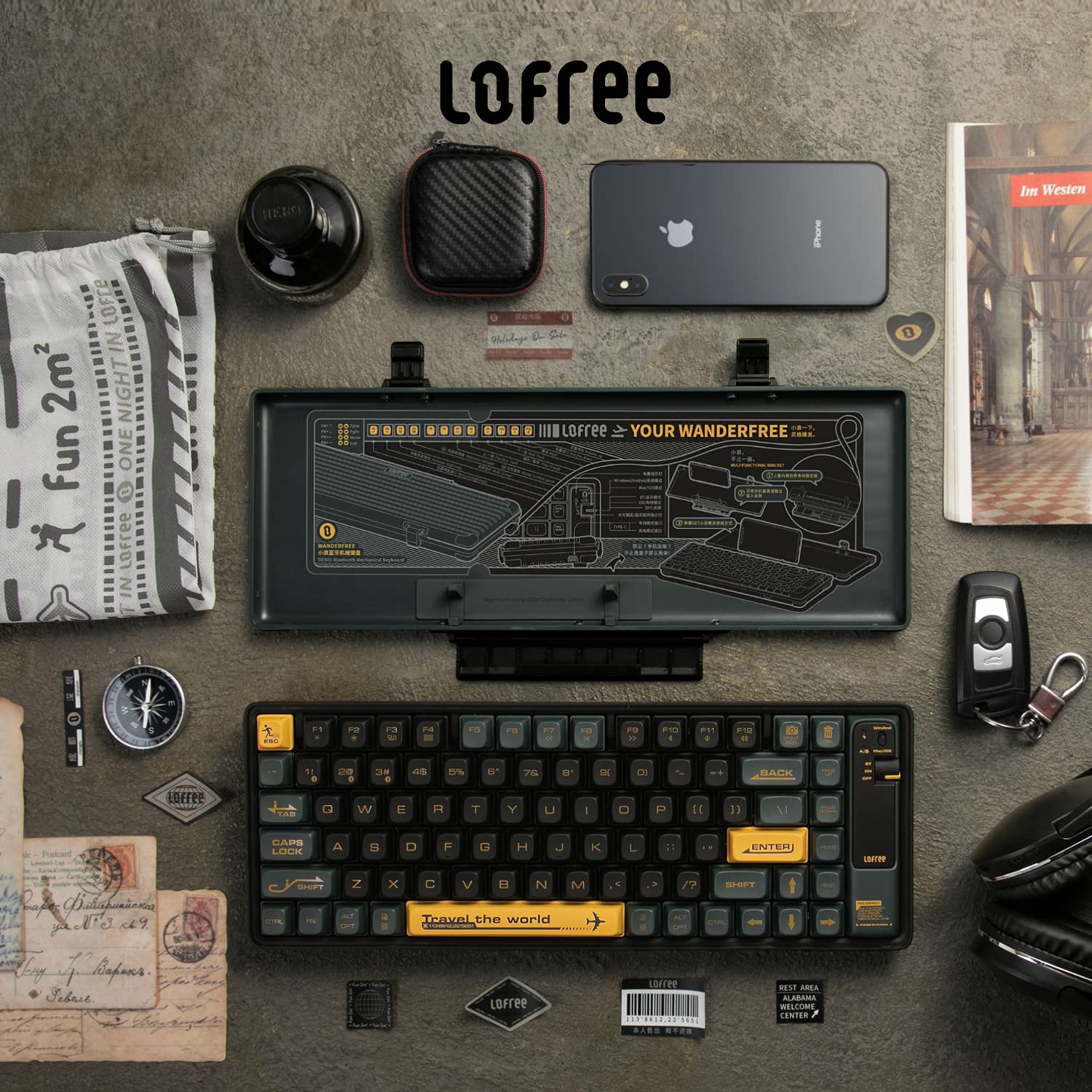 Amazon | 【Lofree専門店】 Bluetooth ワイヤレスキーボード テンキー