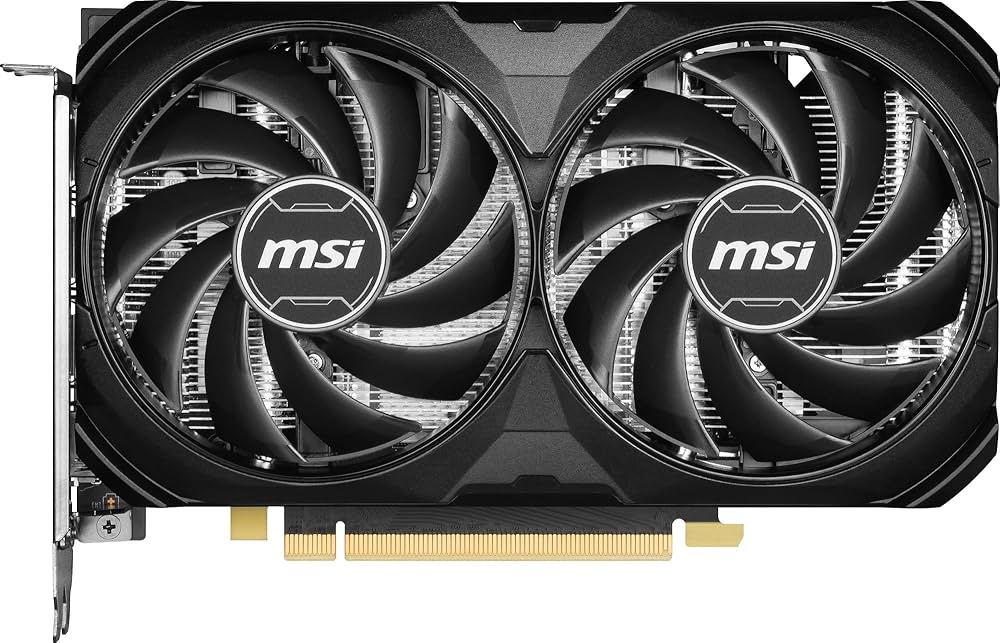 Amazon | MSI GeForce RTX 4060 Ti 8G VENTUS 2X BLACK E1 OC デュアル