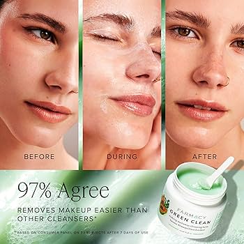 Amazon.com: Farmacy Makeup Remover Cleansing Balm - Green Clean