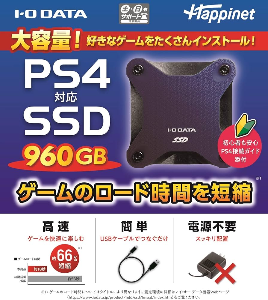 Amazon.co.jp: PS4対応 外付けSSD 960GB : Video Games