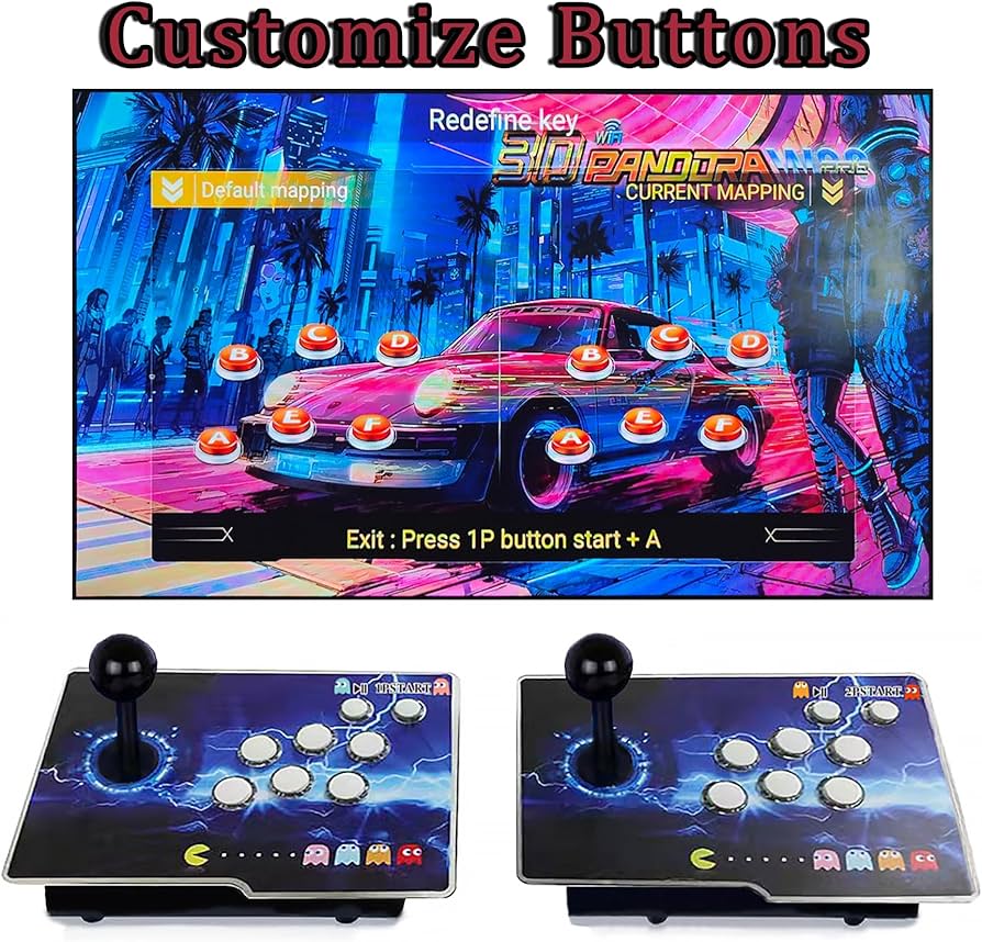 Amazon.com: RegiisJoy 24800 in 1 Arcade Game Console Pandoras W88
