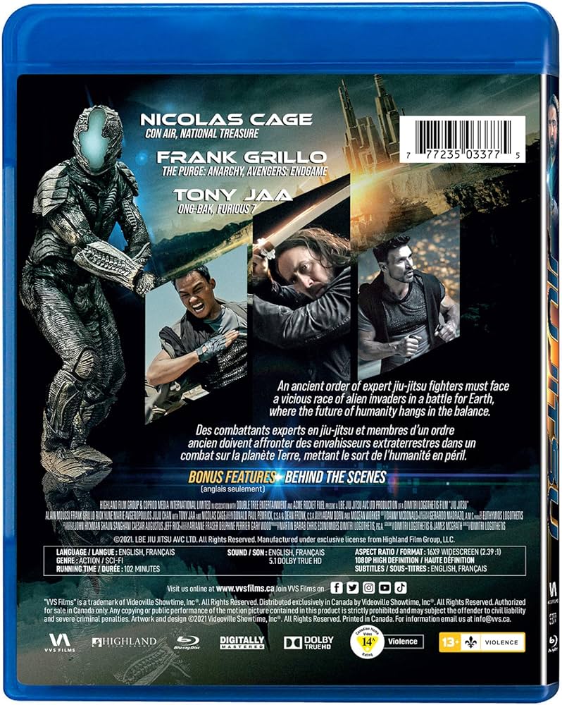 Amazon.com: Jiu Jitsu (Blu-ray) : Alain Moussi, Nicolas Cage