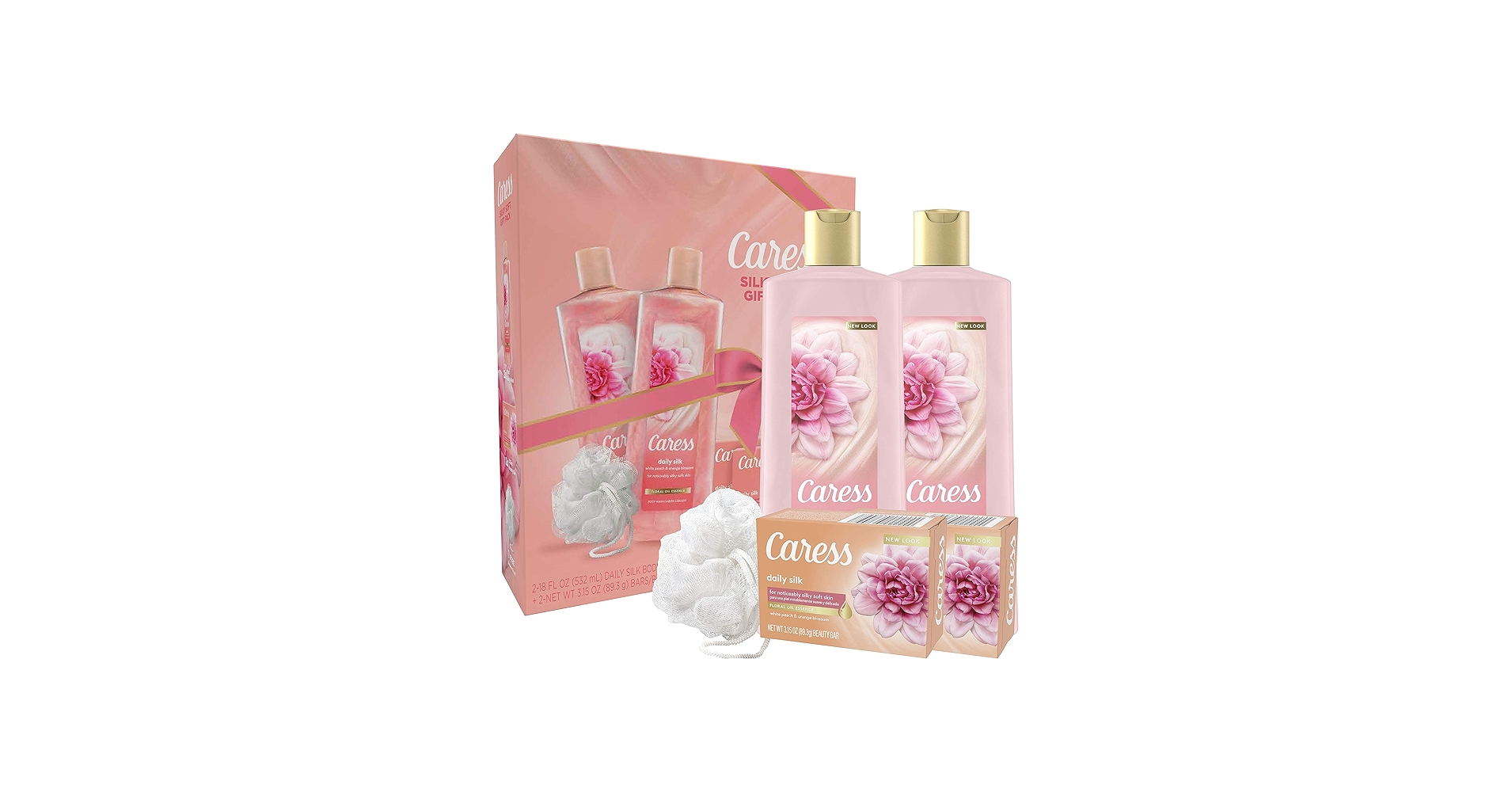 Amazon.com : Caress Daily Silk Bar Soap & Hydrating Body Wash Gift
