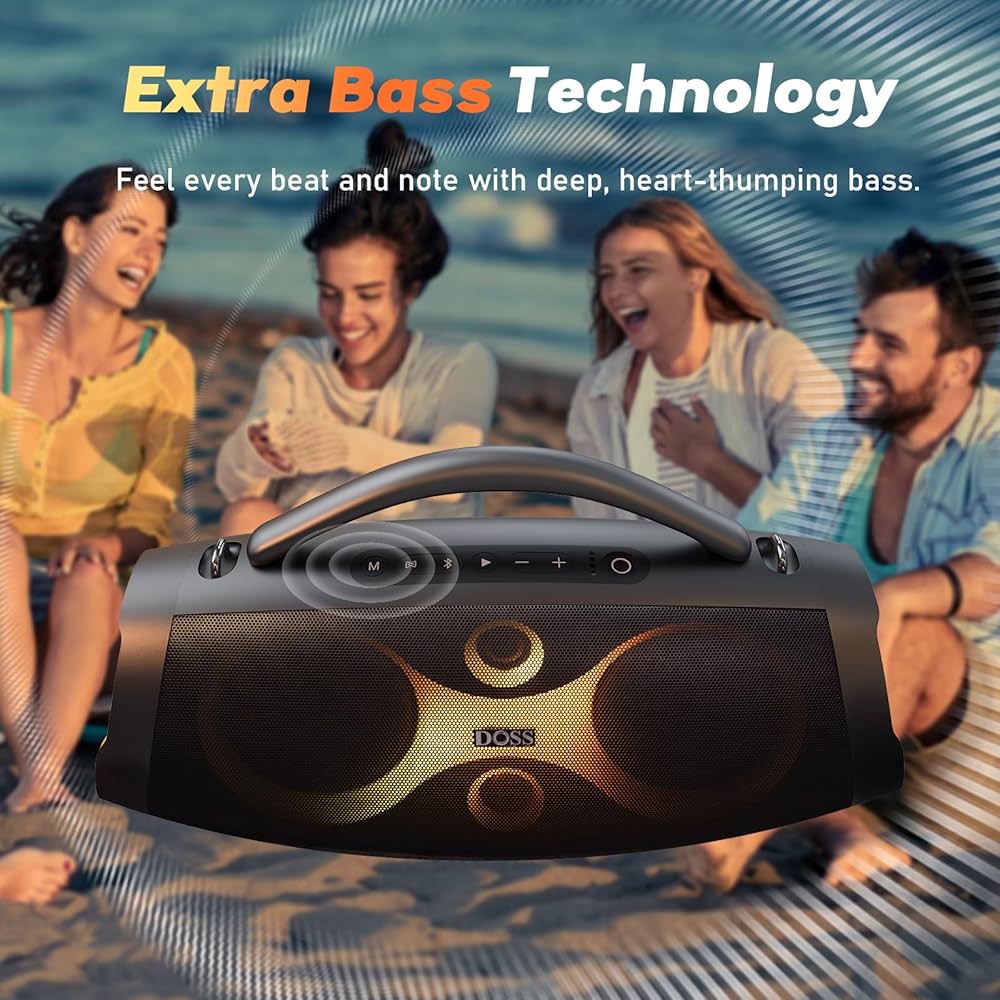 Amazon.co.jp: DOSS Extreme Boom Pro D200 Bluetooth Speaker