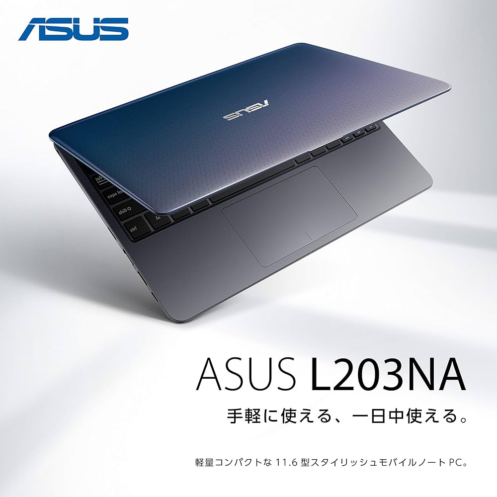 Amazon.co.jp: ASUS 軽量小型ノートパソコン L203NA(11.6インチ,980