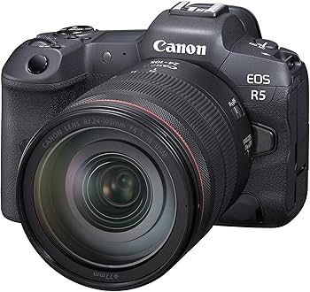 Amazon.com : Canon EOS R5 Mirrorless Camera RF24-105mm F4 L is USM