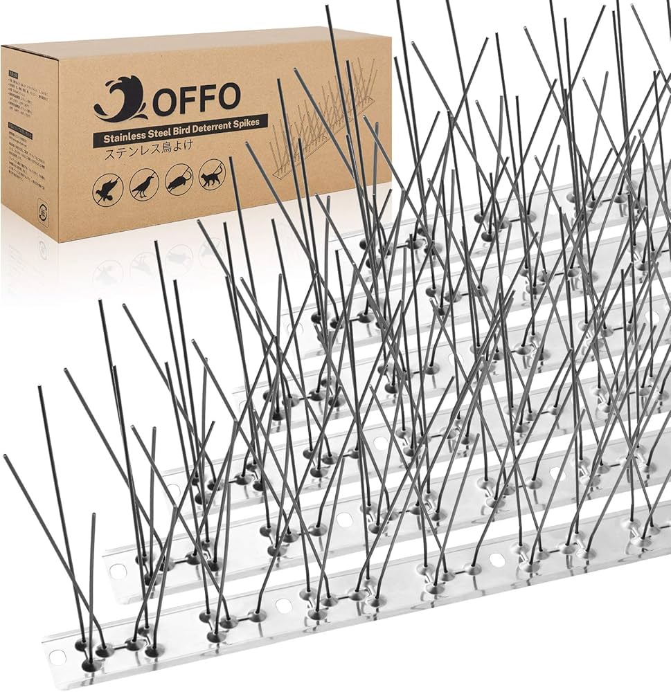 Amazon | OFFO 鳥よけ 鳩よけは100%ステンレス製でアセンブリ済品です