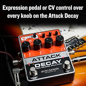 Amazon.com: Electro-Harmonix Attack Decay Tape Reverse Simulator