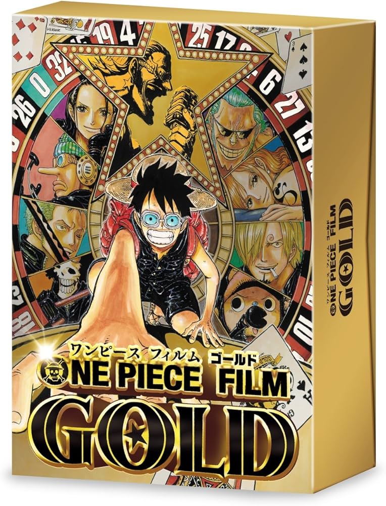 Amazon.com: One Piece One Piece Film Gold Blu-ray Golden Limited