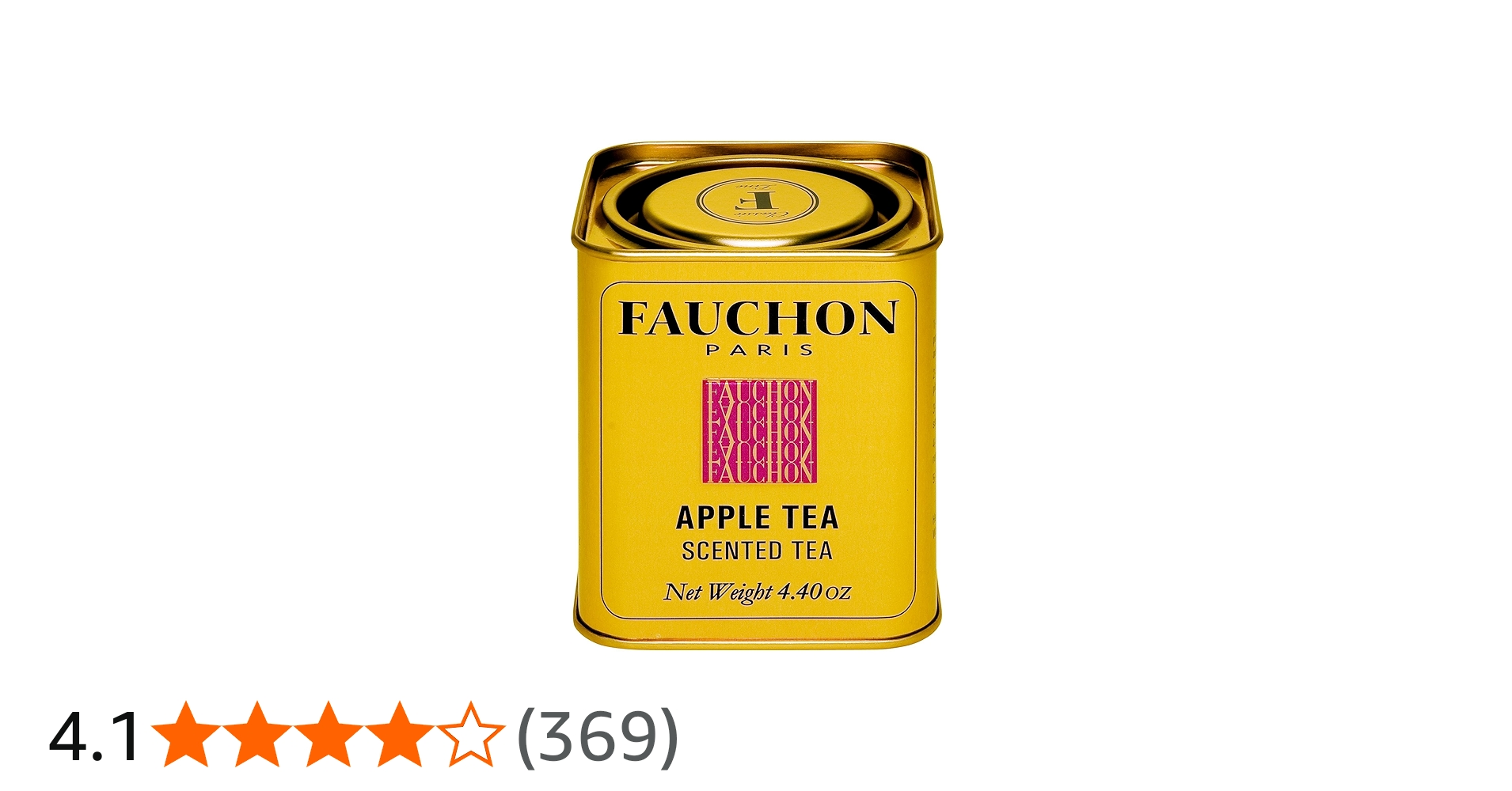 Amazon.co.jp: FAUCHON紅茶 他 FAUCHON 紅茶アップル(缶入り) 125g