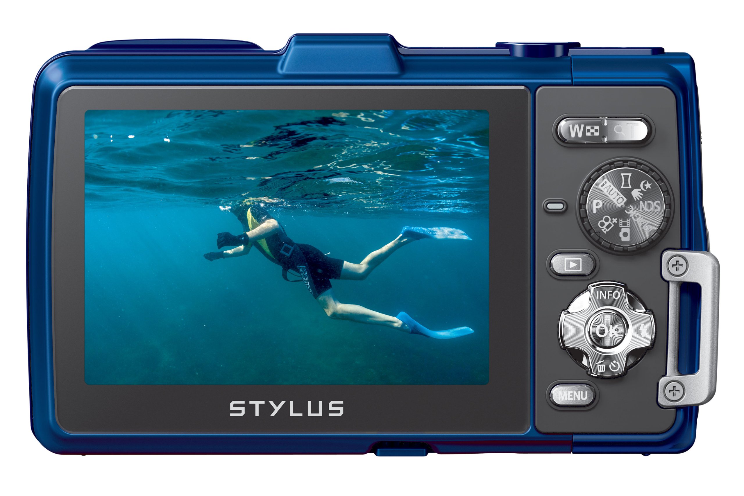 Amazon | OLYMPUS デジタルカメラ STYLUS TG-835 Tough ブルー 防水