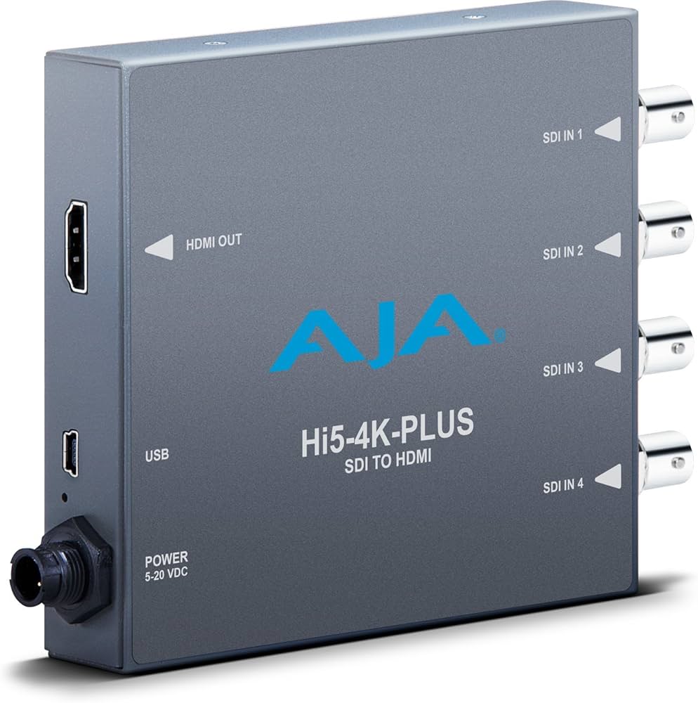 Amazon | AJA ミニコンバーター ビデオコンバーター HI5-4K-PLUS 4K
