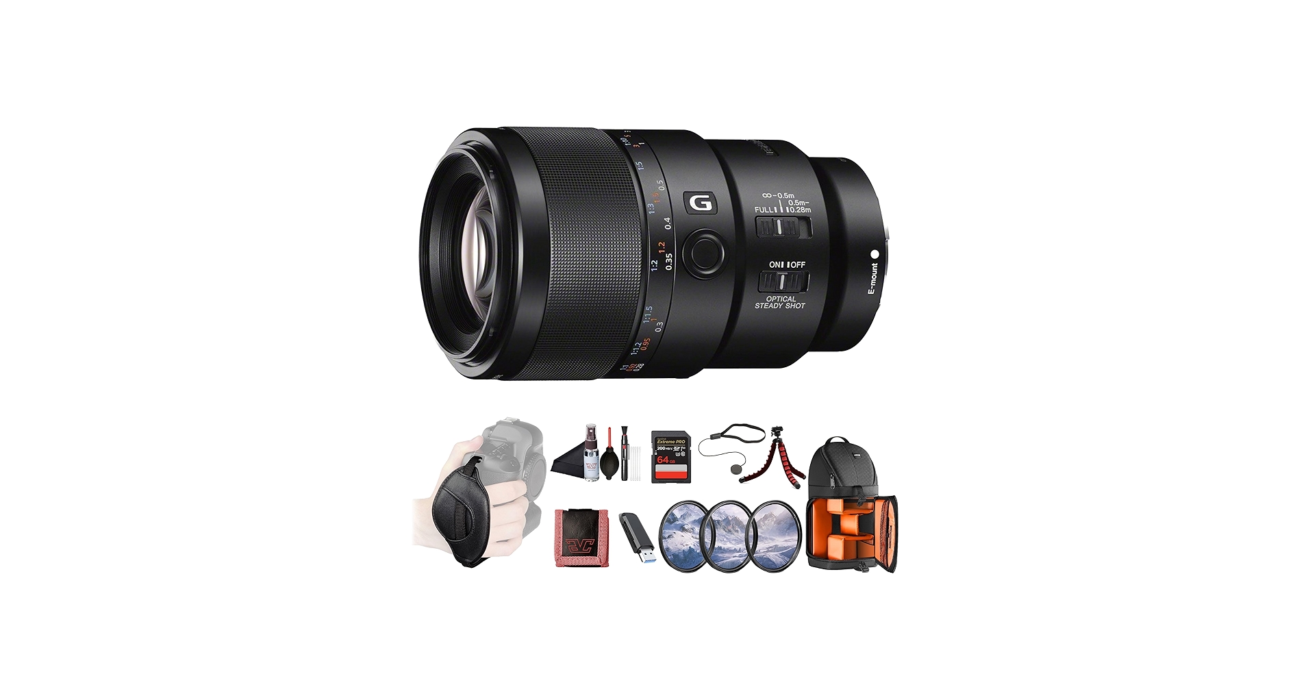 Amazon.com : Sony FE 90mm F2.8 Macro G OSS Lens (SEL90M28G) – Full