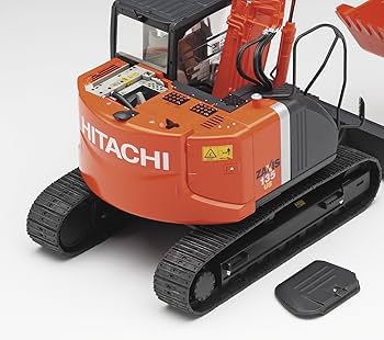 Amazon.com: Hasegawa HWM01 Hitachi 1:35 Excavator ZAXIS135US