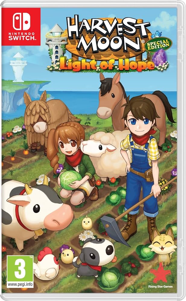 Amazon.com: Harvest Moon Light of Hope Special Edition (Nintendo
