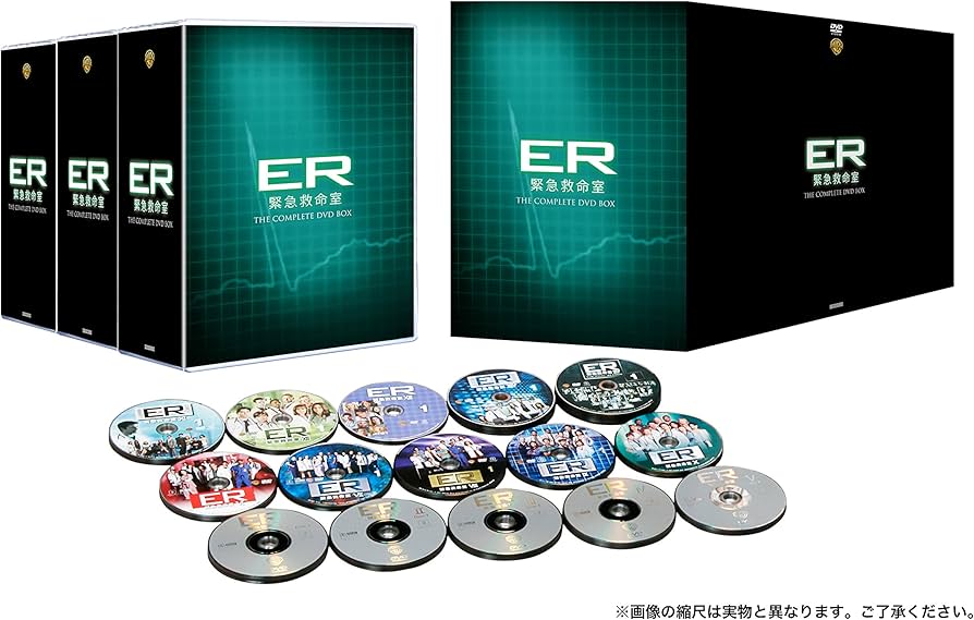 Amazon.co.jp: ER緊急救命室 DVD全巻セット(90枚組) : モーラ
