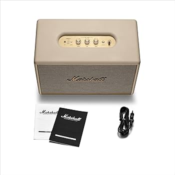 Amazon.co.jp: Marshall ワイヤレススピーカー Woburn III クリーム