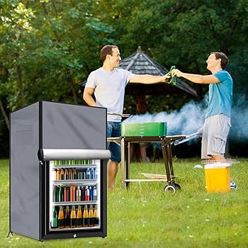 Amazon.co.jp: Coldairsoap 屋外冷蔵庫カバー 屋外防塵冷凍庫カバー