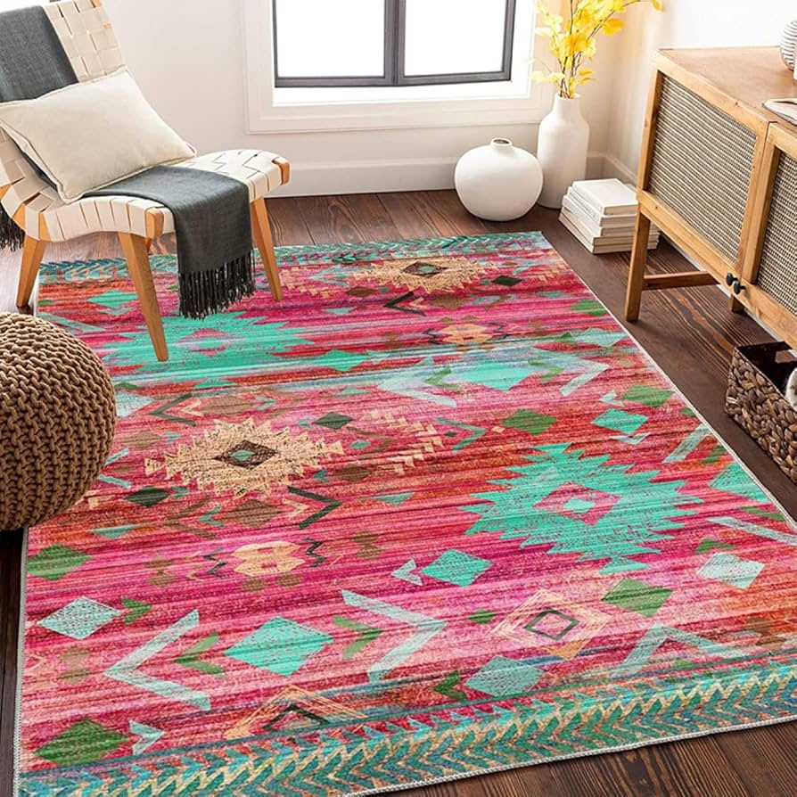 藤*穂様 モロッコラグ カラフルフリンジラグ・カーペット 大サイズ 藤