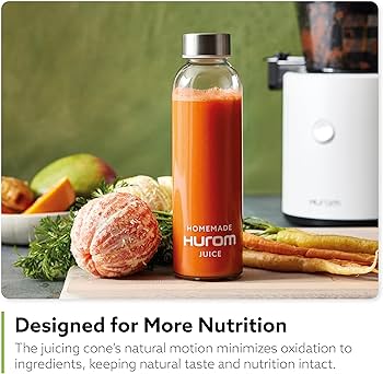 Amazon.com: Hurom H320N Cold Press Juicer Machine, Easy to Clean