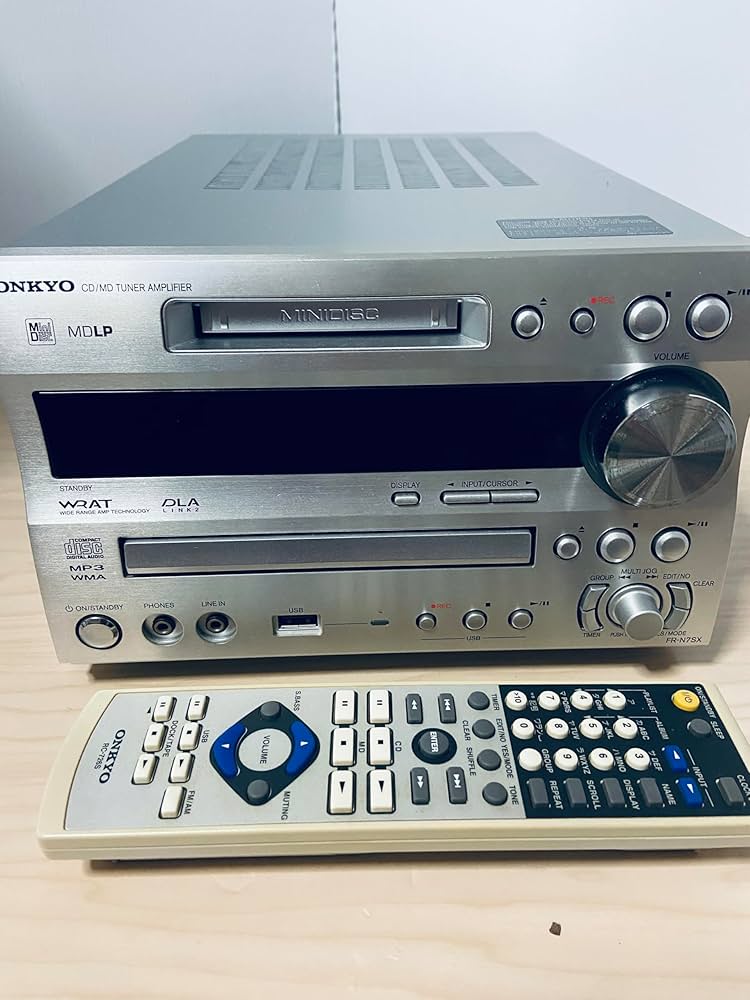 Amazon.co.jp: ONKYO オンキョー FR-N7SX（CD/MDチューナーアンプ