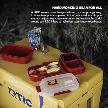 Amazon.com: RTIC 5 Compartment Lunch Containers, Hot Food