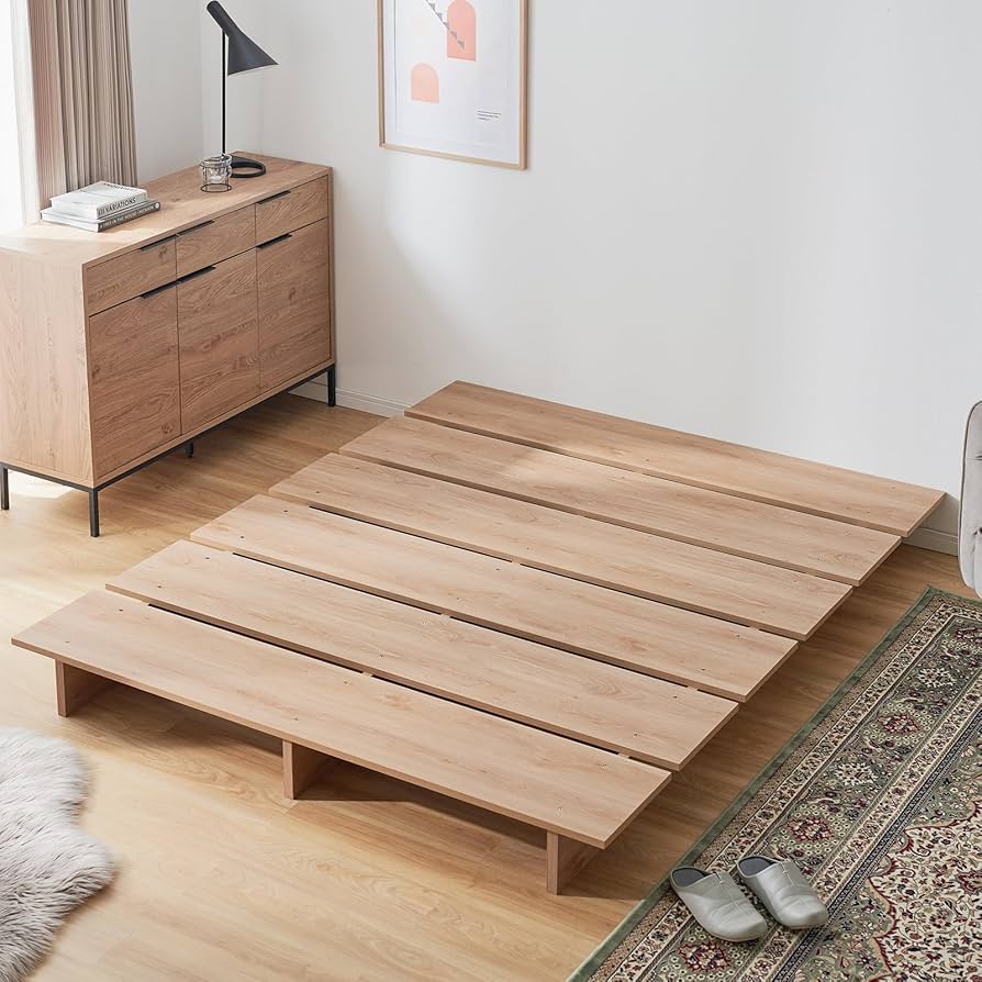 Amazon｜LOWYA ロウヤ ベッド ベッドフレーム ロータイプ ローベッド