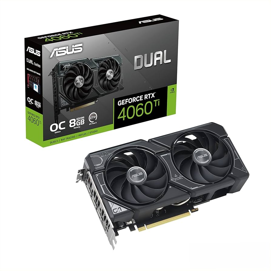 Amazon.com: ASUS Dual GeForce RTX™ 4060 Ti OC Edition 8GB GDDR6