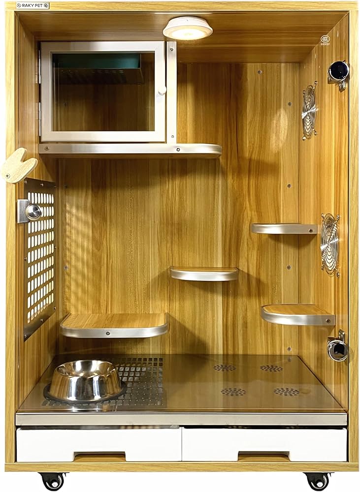 Amazon | 「組立完成品発送」チンチラゲージセット 小動物飼育ケージ