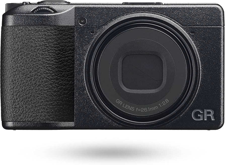 Amazon.com : Ricoh GR IIIx, Black, Digital Compact Camera with