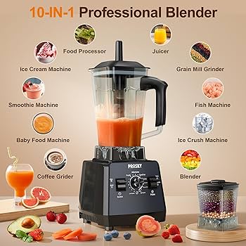 Amazon.com: Professional Blender,Smoothies Blenders, PRASKY Max