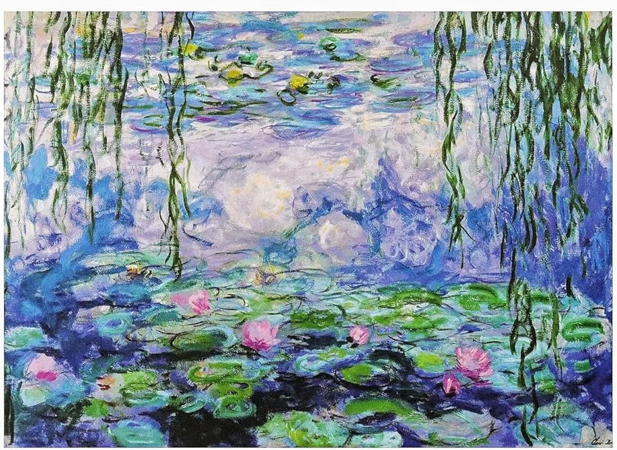 Amazon | クロード・モネ作 Moruska スイレン ジグソーパズル 1000