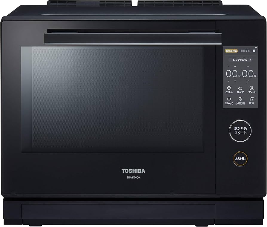 Amazon | 東芝(TOSHIBA) 過熱水蒸気オーブンレンジ 30L 石窯ドーム ER